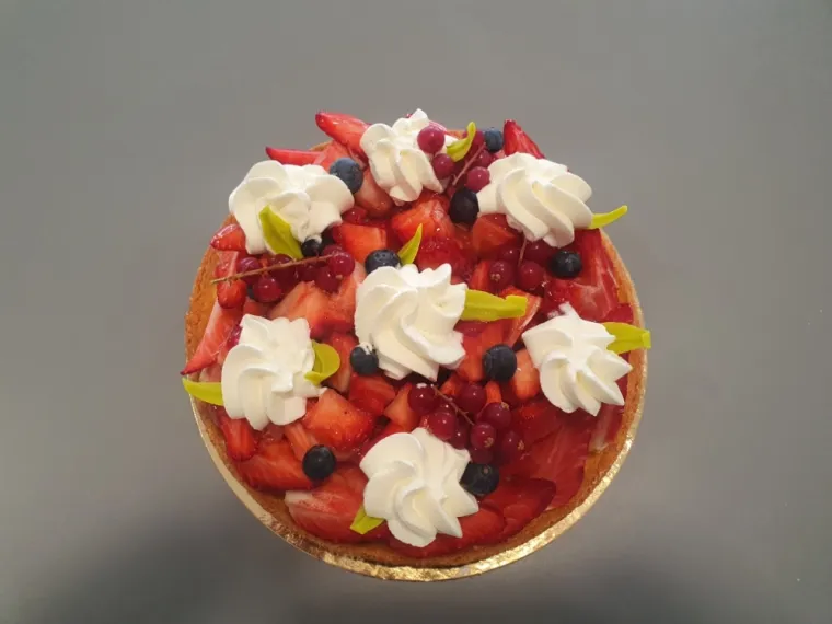 Tarte aux fraises